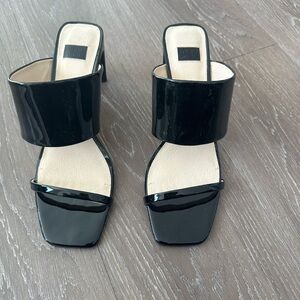 Louise et Cie Black Heeled Sandals